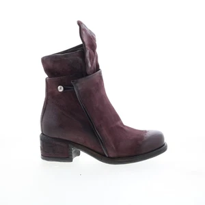 A.S. 98 Ibsen Womens Burgundy Leather Zipper Casual Dress Boots 36 - Picture 1 of 8