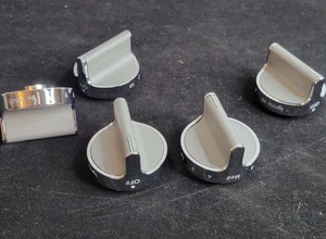 Burner Range Knobs (5) for Whirlpool, Sears, AP5958476, PS10067059, W10766544 - Picture 1 of 2