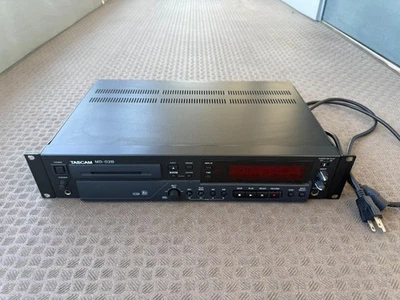 TASCAM MD-02B Professional MiniDisc Recorder Japan Original Partially Tested - Image 1 of 4