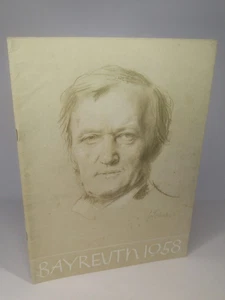 Bayreuth 1958. - [Richard Wagner Festspiele]. Richard, Wagner und Eichner Walter - Bild 1 von 1
