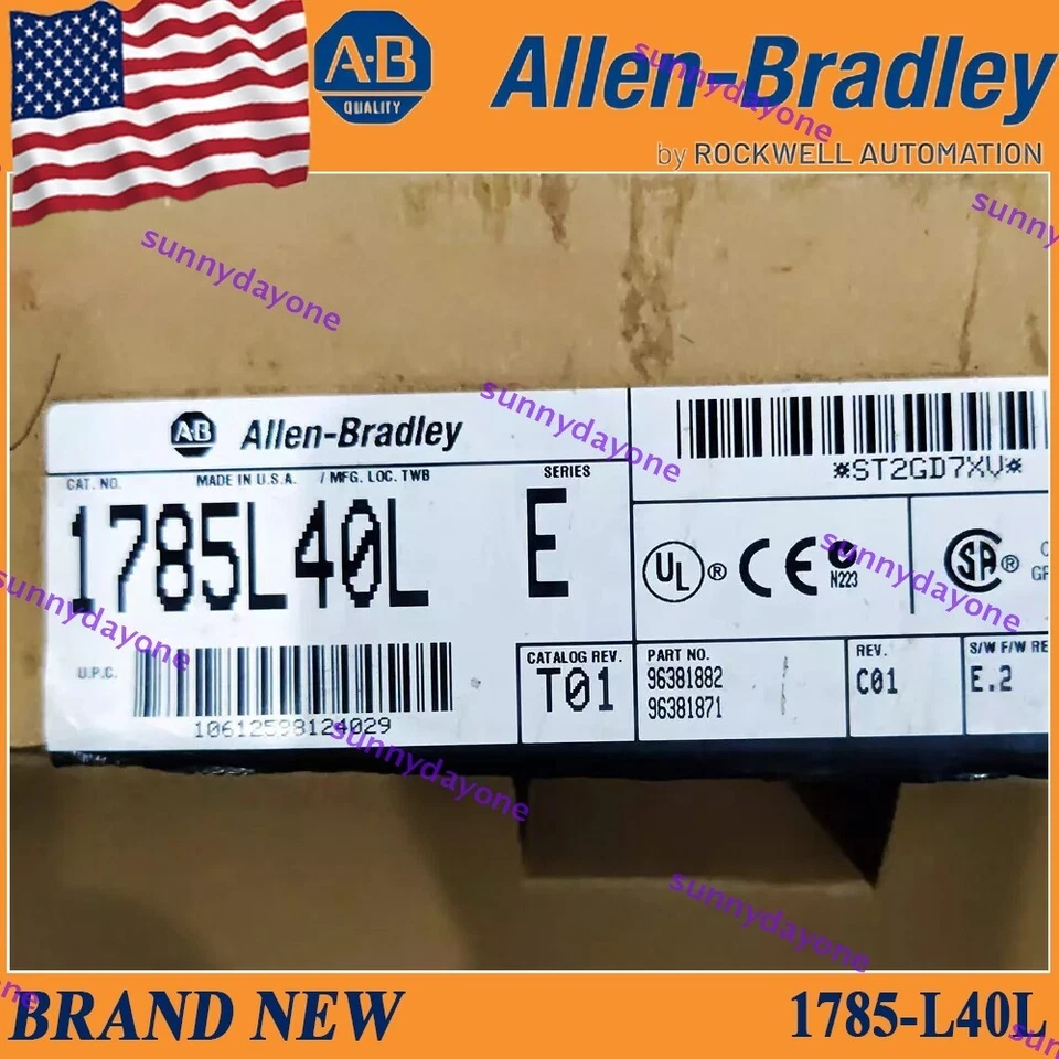 Nuevo procesador PLC 1785-L40L/E PLC-5/40L serie E envío gratuito Foto 1 de 4