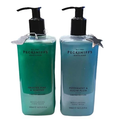 Pecksniff's England мыло для ручной стирки праздничное рождественское ограниченный выпуск набор из 2 упаковок - Изображение 1 из 3