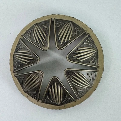 Yankee Candle iIluma Jar Lid Topper 2003 Art Deco Bronze 14.5 & 22oz Jars - Image 1 of 4