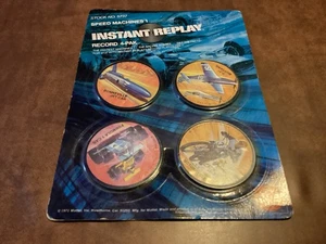 1971 SEALED MATTEL INSTANT REPLAY SPEED MACHINES 1 MIT F-4 JET CAR FORMEL 1 - Bild 1 von 1
