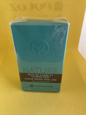 Madera de cedro natural y cal 2,5 FL. OZ. por Yves Rocher. Nuevo en caja Foto 1 de 4