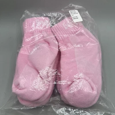 *NEW* Snap On Tools PINK Cotton Low Profile Socks MEDIUM - 5 PAIR SET Open Bag - Image 1 of 3