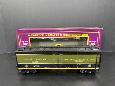MTH 20-94107 Canadian National CN 40' steel-sided reefer car #10617 LNIB - Image 1 of 4