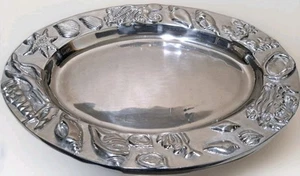 Fabulous Pewterware Arrecife Reef 4535 Oval Serving Plate 14" L - Picture 1 of 12