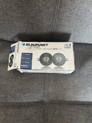Blaupunkt GTX350 3.5-Inch 300W 2-Way Coaxial Car Audio Speaker - Image 1 of 2