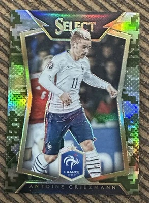 2015-16 Antoine Griezmann Panini Select /249 迷彩 Prizm #6 - 法国 — 第 1/2 张图片
