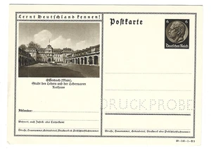 Deutsches Reich Ganzsache P 236 Offenbach  DD39-146-1-B2 DRUCKPROBE ** - Picture 1 of 1