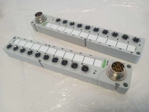 WAGO 757-303 M8 caja sensor/actuador; 10 vías; 3 polos; conector M16 conector M16 - Imagen 1 de 4