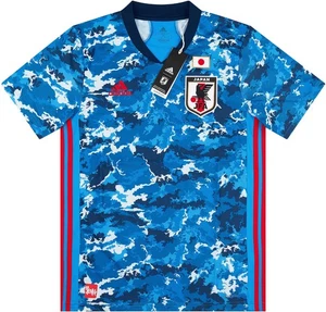 Japón JFA 2020 Selección Nacional Camiseta Adidas Camuflaje Camiseta Olímpica Jaspo L - Imagen 1 de 15