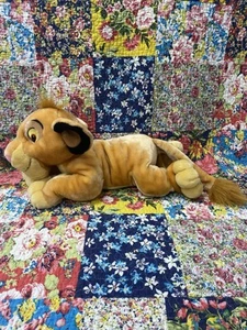 "Juguete suave Simba Lion Cub de 21"" de colección de Disney Store Peluche El Rey León en muy buena condición" - Imagen 1 de 16