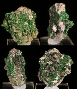 SHUISKITE UVAROVITE Mineral Specimen Crystal Ilmenskie Gori Sarany URALS RUSSIA - Imagen 1 de 9