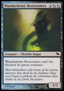 MTG 4x WANDERBRINE ROOTCUTTERS  EXC TAGLIARADICI BRINA - Picture 1 of 1