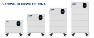 5.12kWh-20.48kWh Stackable Energy Storage Power Station w/6.2KW Solar Inverter - Bild 1 von 9