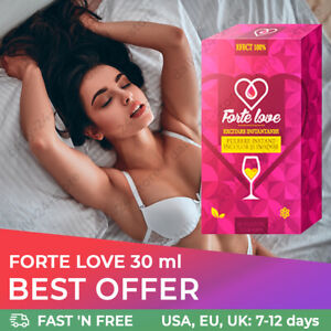 FORTE LOVE - Female Pathogen Instant Enhancement Drops 100% Natural 30 ml
