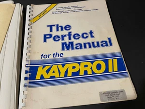 ARCHIVO KAYPRO NOTICIAS REIMPRESIONES EN KAYPRO PLUS 6 DISQUETES Y SOPORTE EN KP VINTAGE - Imagen 1 de 3
