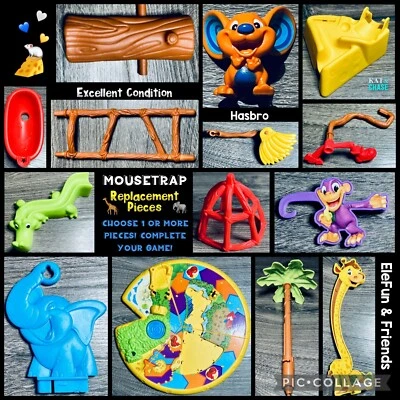 Elefun and Friends Mouse Trap Hasbro Children Board Game Replacement Parts 2014 - Image 1 of 4