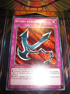 YU-GI-OH! COMMUNE KUNAI AVEC CHAÎNE LDK2-FRJ36 FRANCAIS ED 1 NEUF - Picture 1 of 1