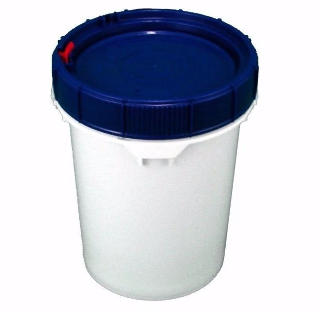 Screw Top White Bucket with Lid - Image 1 of 1