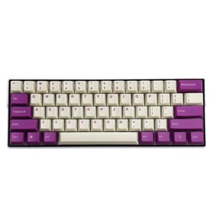 108 Cherry profile milk purple keycap set for 61 87 104 108 Mechanical Keyboard - Picture 1 of 6