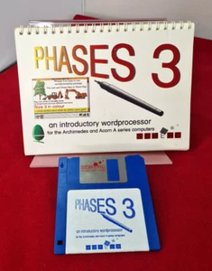 Phasen 3 8.9cm Disk & Handbuch Eichel Rsic OS Archimedes SEMERC 1992 - Bild 1 von 4