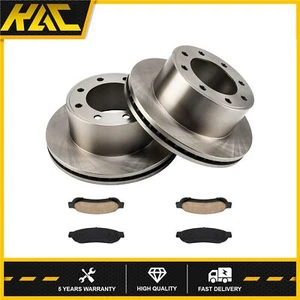For Ford F-350 Super Duty 2009 10-2012 Rear Disc Brake Rotors & Pads 54141 1067 - Picture 1 of 12