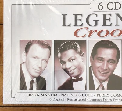Legendary Crooners 6 CD Set - Sinatra, Cole, Como, Crosby, Astaire, Martin 2006 - Image 1 of 4