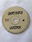 Bruno Mars Unorthodox Jukebox   Audio Cd   Disc Only Like New