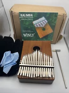 Winly Kalimba Musik Musikinstrument 10 Tasten/17 Tasten LESEN!!!! - Bild 1 von 7