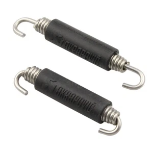 Stainless Steel Universal Motorcycle Muffler Exhaust Springs Hooks Front - Picture 1 of 8
