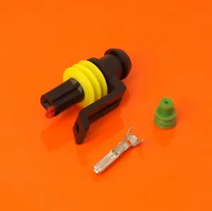 Ducati 1 Way Oil Pressure Sensor Connector Switch Kit With Terminals & Seals - Picture 1 of 4
