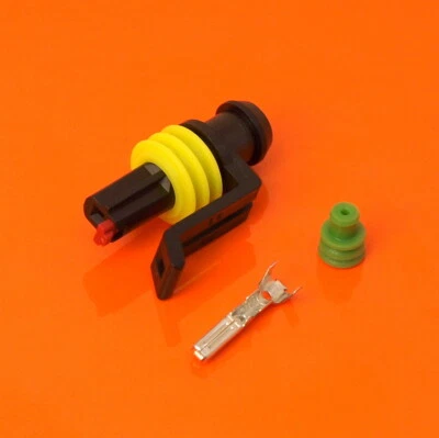 Ducati 1 Way Oil Pressure Sensor Connector Switch Kit With Terminals & Seals - Image 1 of 4