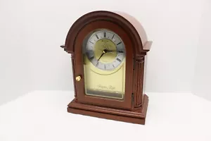 Orologio con mantello in legno marrone Bulova Tempus Fugit - Foto 1 di 14