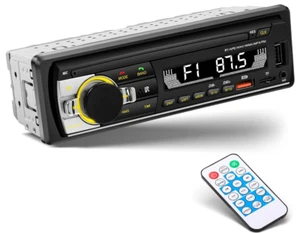 Estéreo para automóvil Single Din manos libres Bluetooth 4X50W FM - Imagen 1 de 7