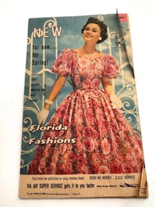 Vintage 1950s mail order women child fashions catalog from Florida Fashions Inc. - Picture 1 of 9
