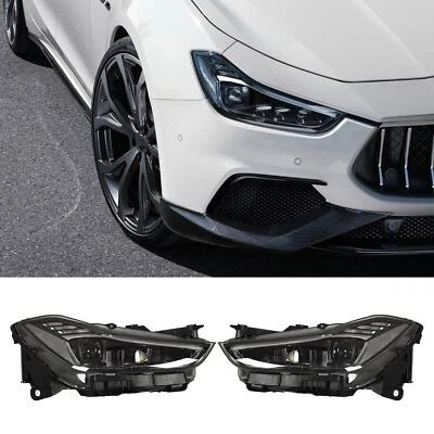 Faro LED completo para Maserati Ghibli 2014-2019 conjunto de señal de giro secuencial Foto 1 de 4