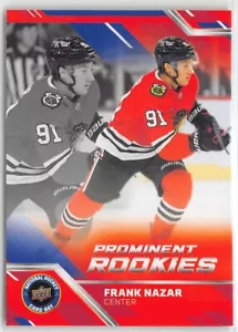 Tarjeta de hockey 2025 Upper Deck Día Nacional Frank Nazar (RC) #NHCD-3 - Imagen 1 de 2