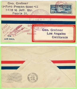 CAM 8S6b September 15 1926 Bakersfield CA Pacific Air Transport - Picture 1 of 1