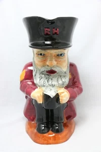 Staffordshire Shorter & Son Chelsea Pensioner Large Toby Mug Jug - Imagen 1 de 6
