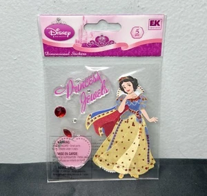Disney Princess Snow White Cape Jewels Apple Scrapbook Dimensional Stickers 5Pcs - Picture 1 of 10