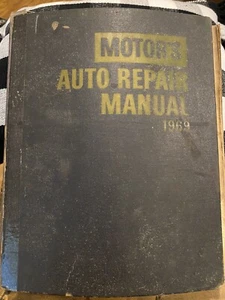 1969 MOTOR'S Auto Repair Manual, Hardcover 32nd Ed.,1st Printing - Picture 1 of 1
