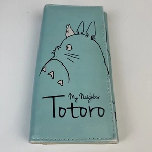 My Neighbour Totoro Geldbörse Ausweisetui Reißverschluss faltbar Münzbörse türkis guter Zustand - Bild 1 von 7