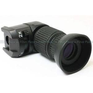 Seagull 1X-2X Right Angle View Finder Viewfinder for Canon Nikon Pentax Olympus