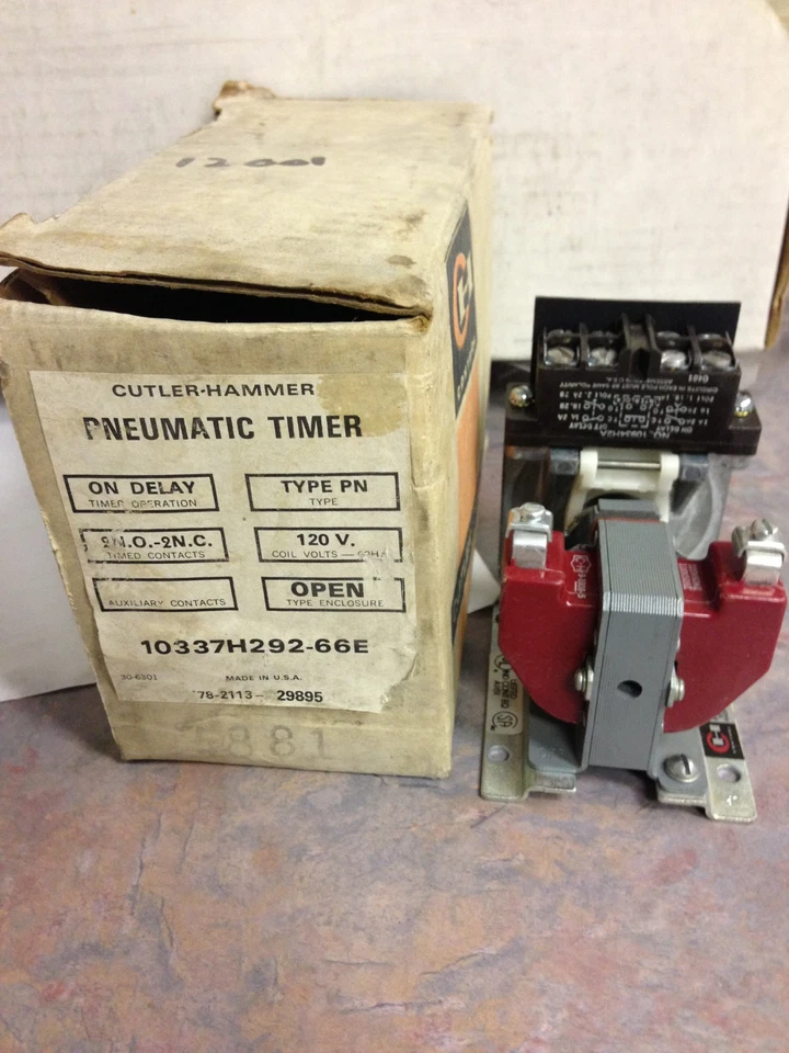 Martillo cortador 10337H292-66E nuevo en caja temporizador neumático Foto 1 de 1