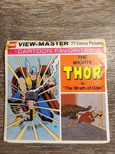 Vintage 1977 View-Master THOR Wrath of Odin Marvel Comics Packet H 39 Pack - Picture 1 of 5