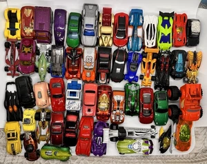 45 Vintage Hot Wheels Cars Die Cast Lot Metal Plastic Cars Toy Story Classic - Picture 1 of 24