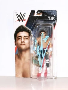 TJP WWE 2017 Wrestling Figure Series #79 Signed! New - Rough Package - Sealed - Picture 1 of 7